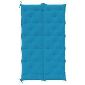 vidaXL Garden Bench Cushion Light Blue 70.9"x(19.7"+19.7")x2.8" Oxford Fabric