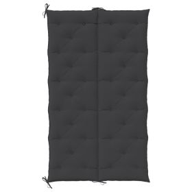vidaXL Pernă bancă de grădină, negru, 180x(50+50)x7cm, material oxford