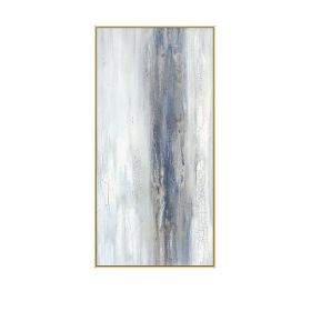 100% Hand painted Abstract Black and white oil painting texture Wall Art Picture Canvas Painting for Living Room Home Decor Art