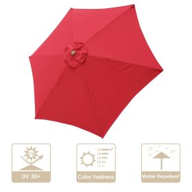 9FT 6 Rib Umbrella Cover Replacement
