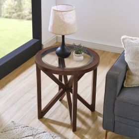 Modern simple glass coffee table