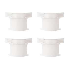 Lock Sheet Holders Set Heavy Duty Bed Sheet Holders With Fitted Sheet Straps Keep Sheets Firm Tight Corner Fitted For All Mattress Sizes Easy One (Option: White 4pcs)
